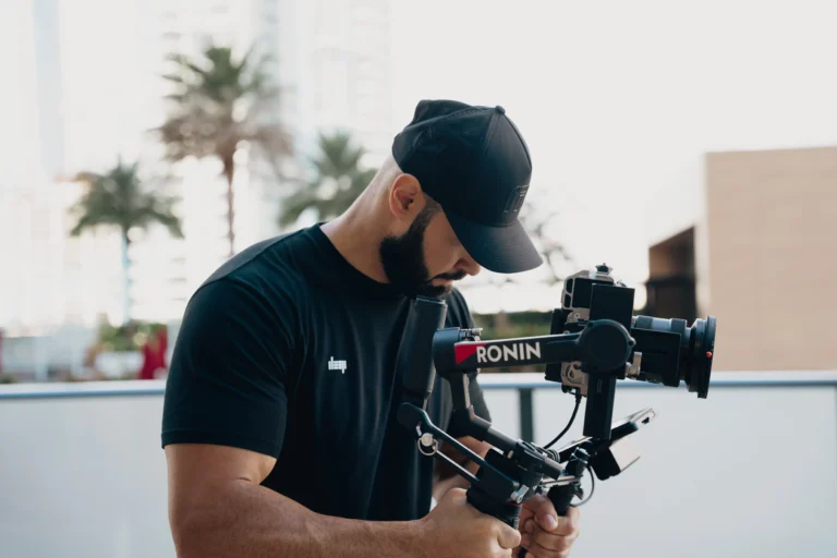 Professional Videography Services Miami filming cinematic video production for brands and corporate events