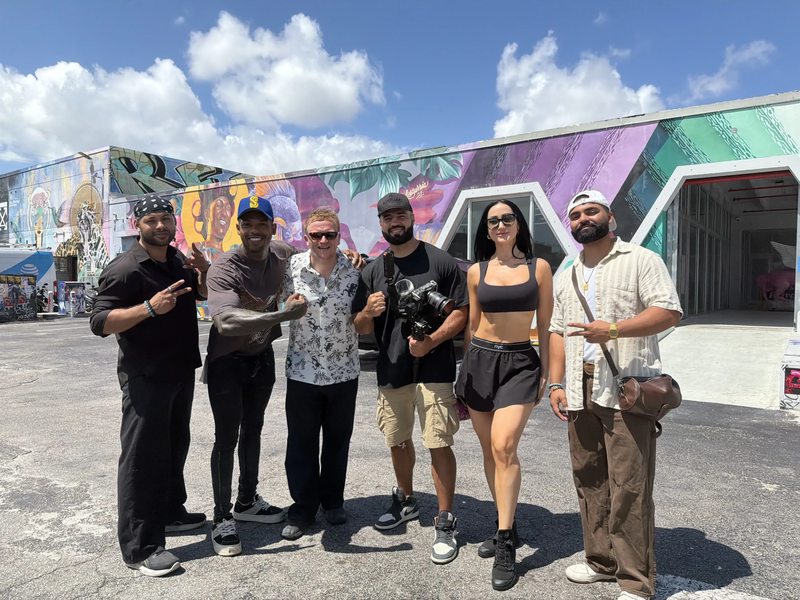 Behind the Scenes Movie Filming in Miami Wynwood Streets | BTS Video Production
